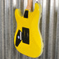 ESP LTD GL-200MT George Lynch Yellow Tiger Stripe Graphic Guitar LGL200MT #2408 Used