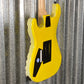 ESP LTD GL-200MT George Lynch Yellow Tiger Stripe Graphic Guitar LGL200MT #2408 Used