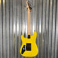 ESP LTD GL-200MT George Lynch Yellow Tiger Stripe Graphic Guitar LGL200MT #2408 Used