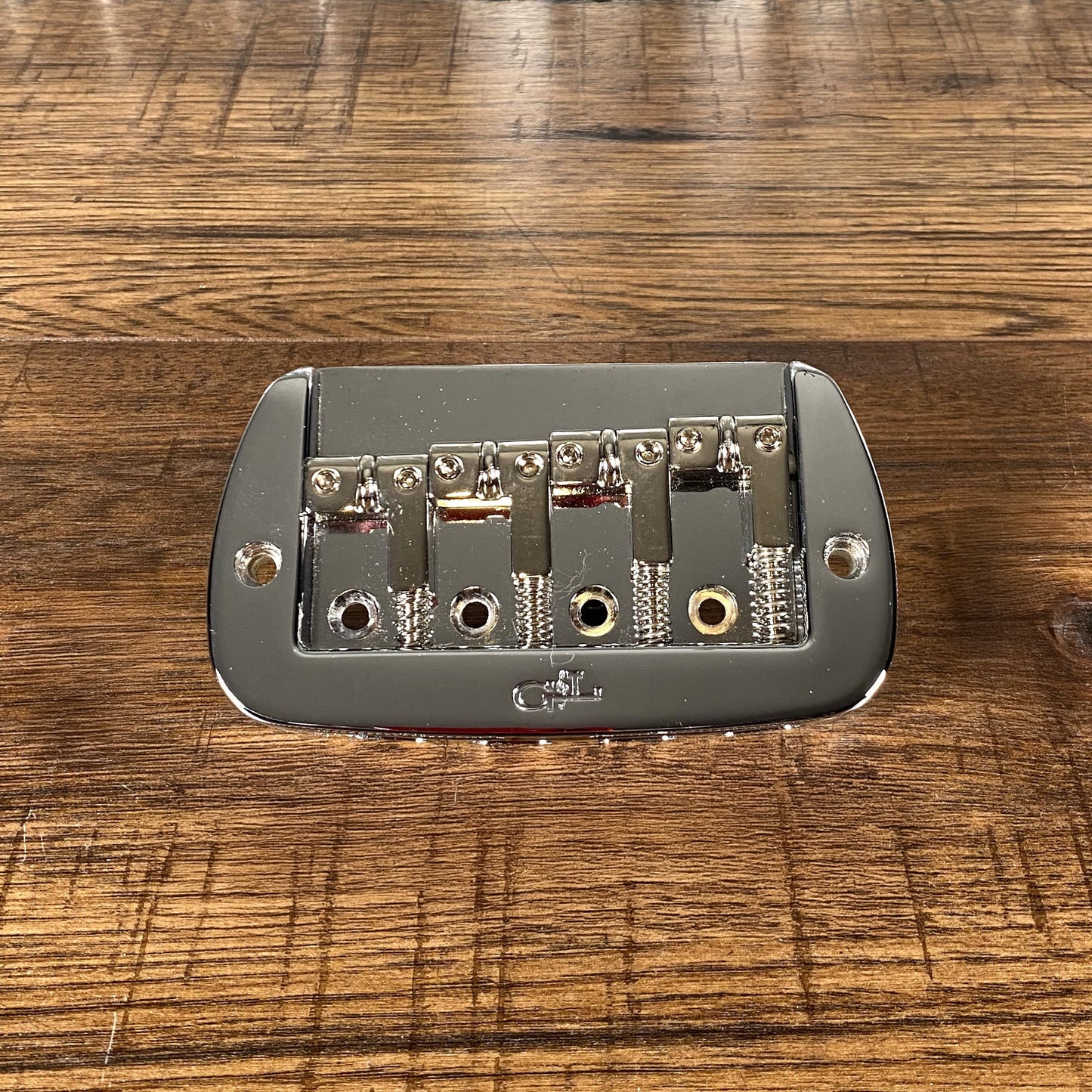 G&L USA Tribute Saddle Lock Bridge 4 String Bass Chrome