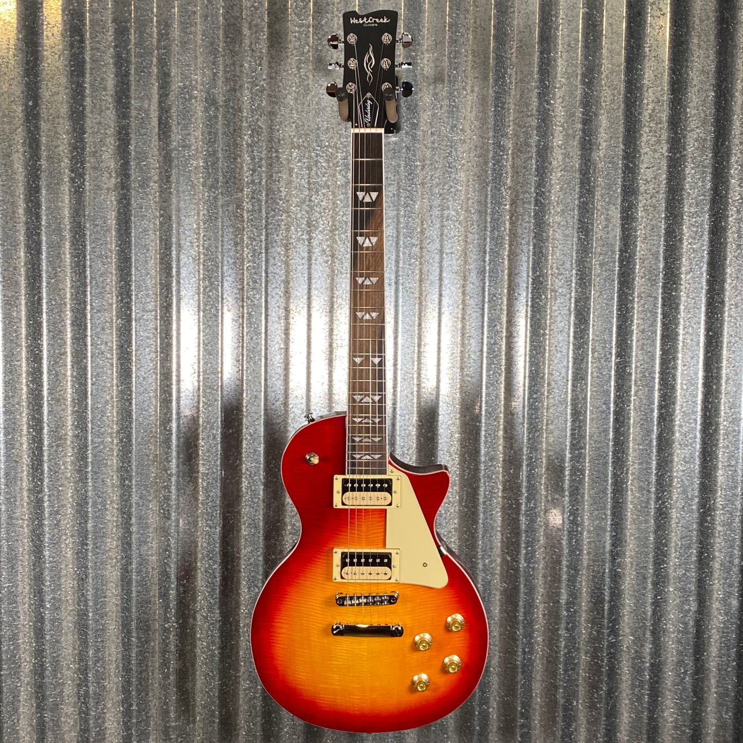 Westcreek Guitars Underdog LP Cherryburst Guitar #0100 Used