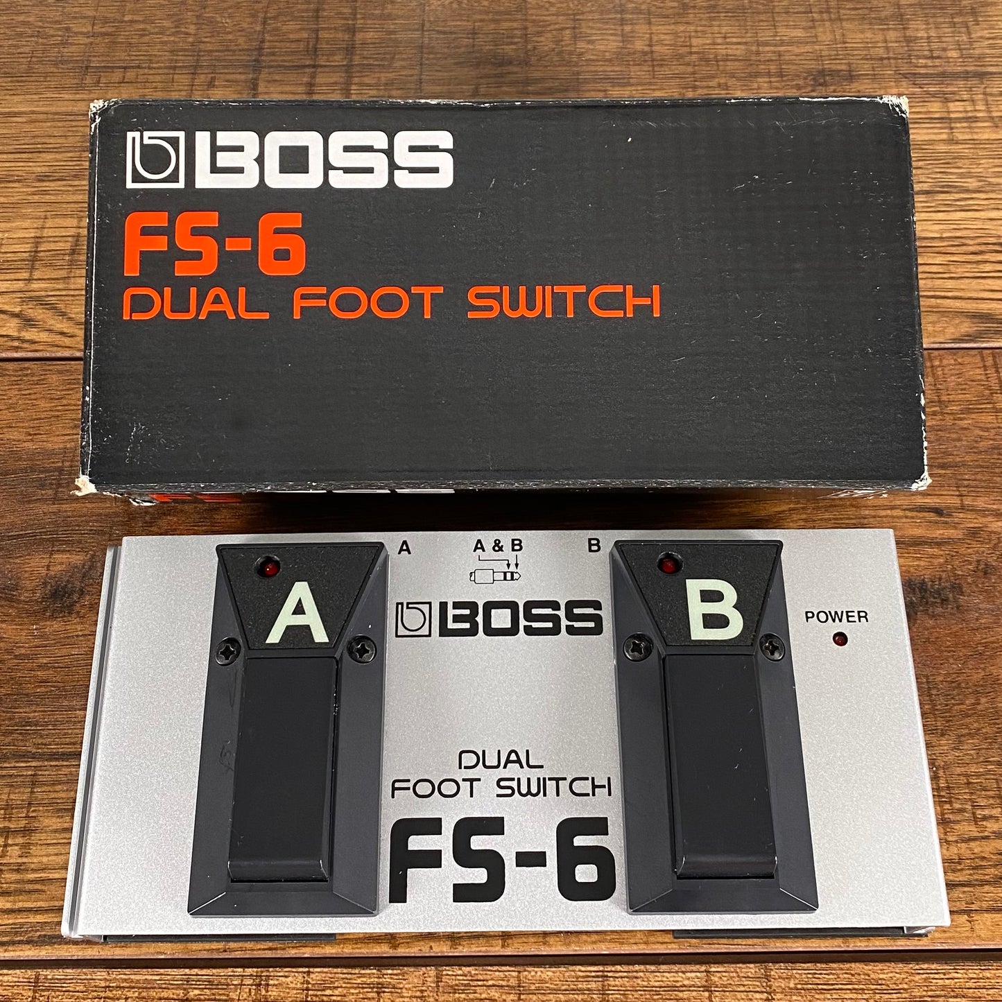 Boss FS-6 Dual Foot Switch Controller Guitar Bass Keyboard Effect Pedal Used