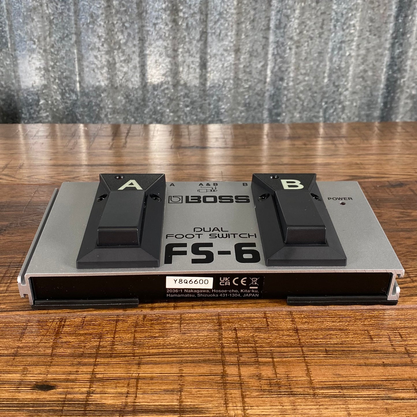 Boss FS-6 Dual Foot Switch Controller Guitar Bass Keyboard Effect Pedal Used