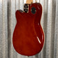Reverend Charger RA FM Coffee Burst Flame Guitar #65928