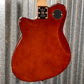 Reverend Charger RA FM Coffee Burst Flame Guitar #65928