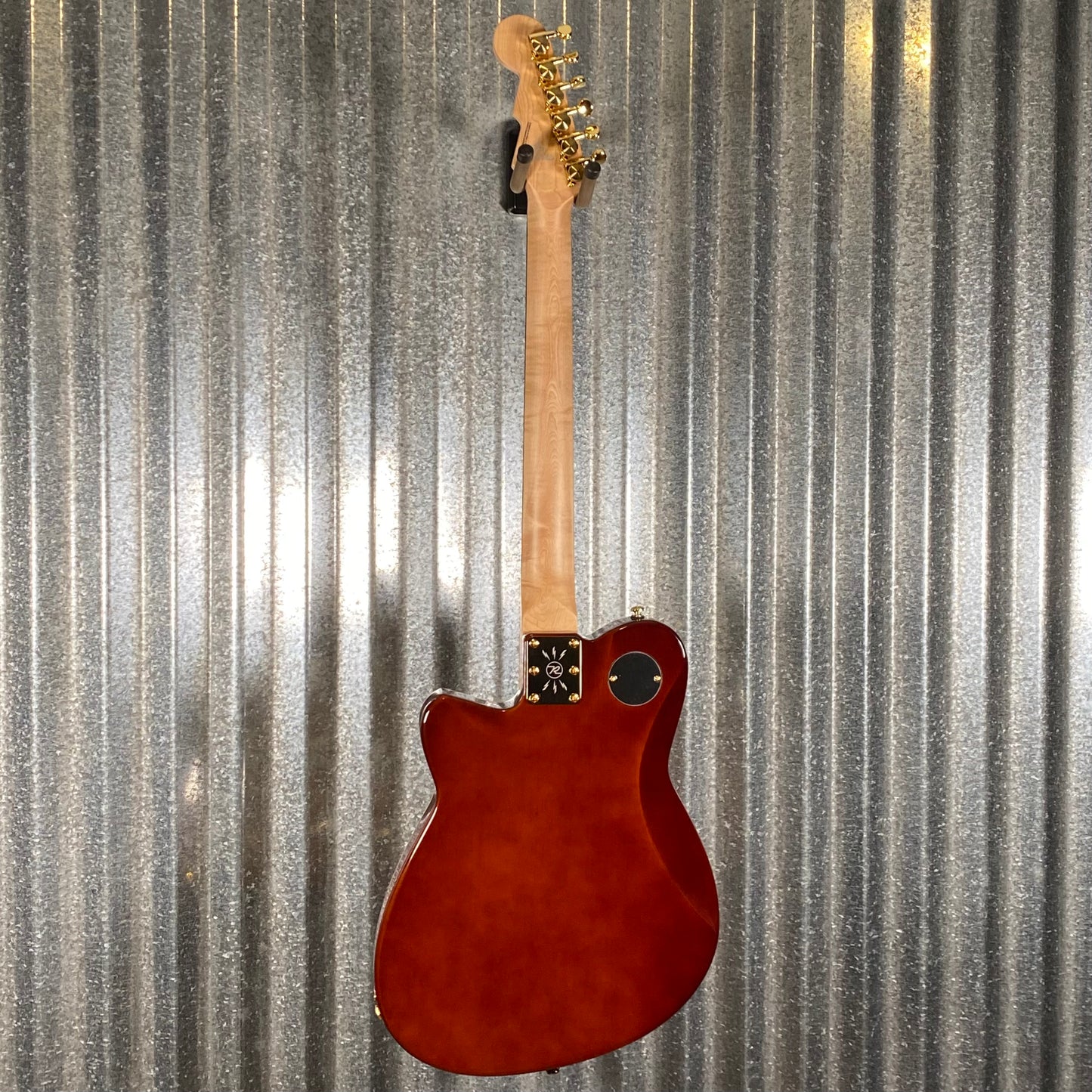 Reverend Charger RA FM Coffee Burst Flame Guitar #65926