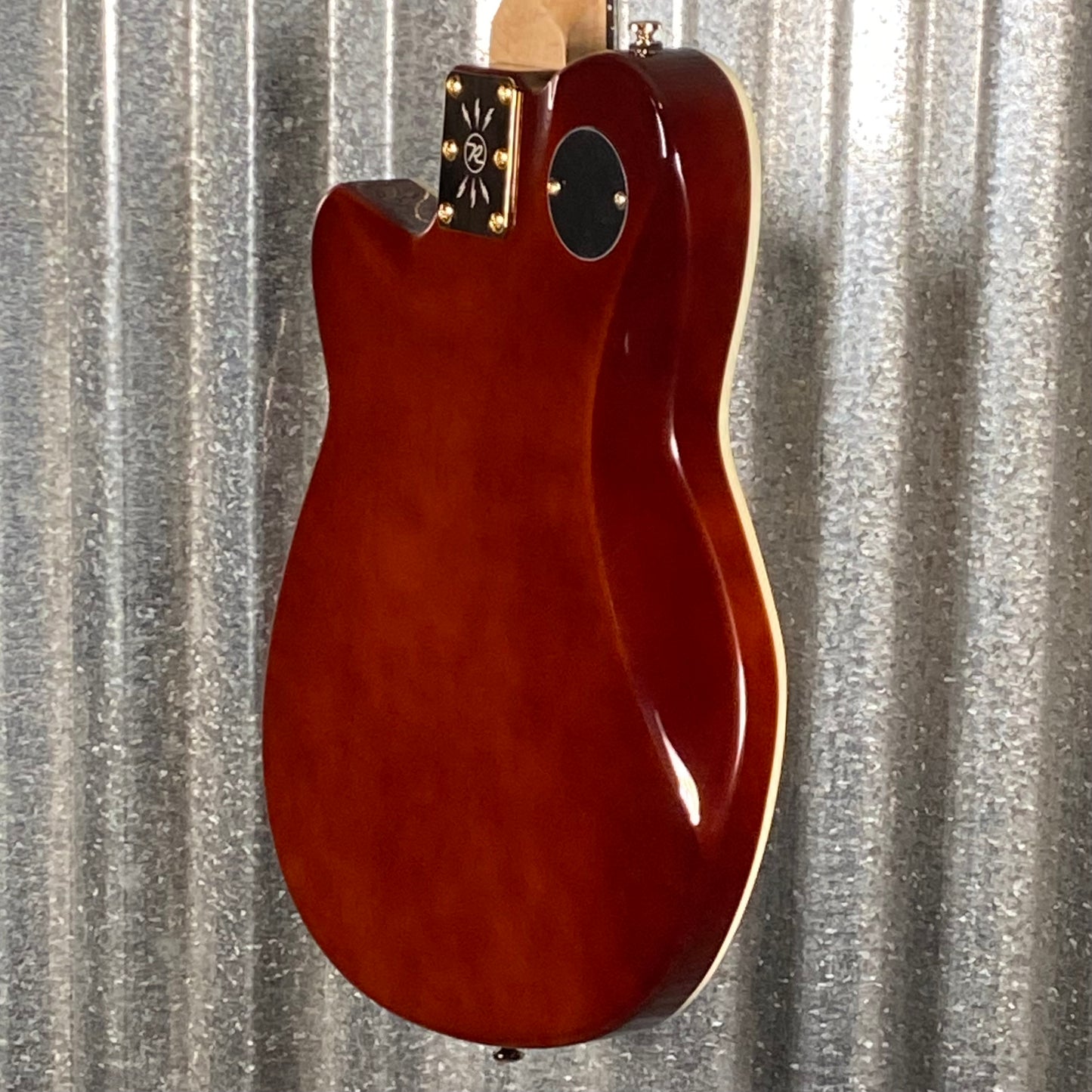 Reverend Charger RA FM Coffee Burst Flame Guitar #65926