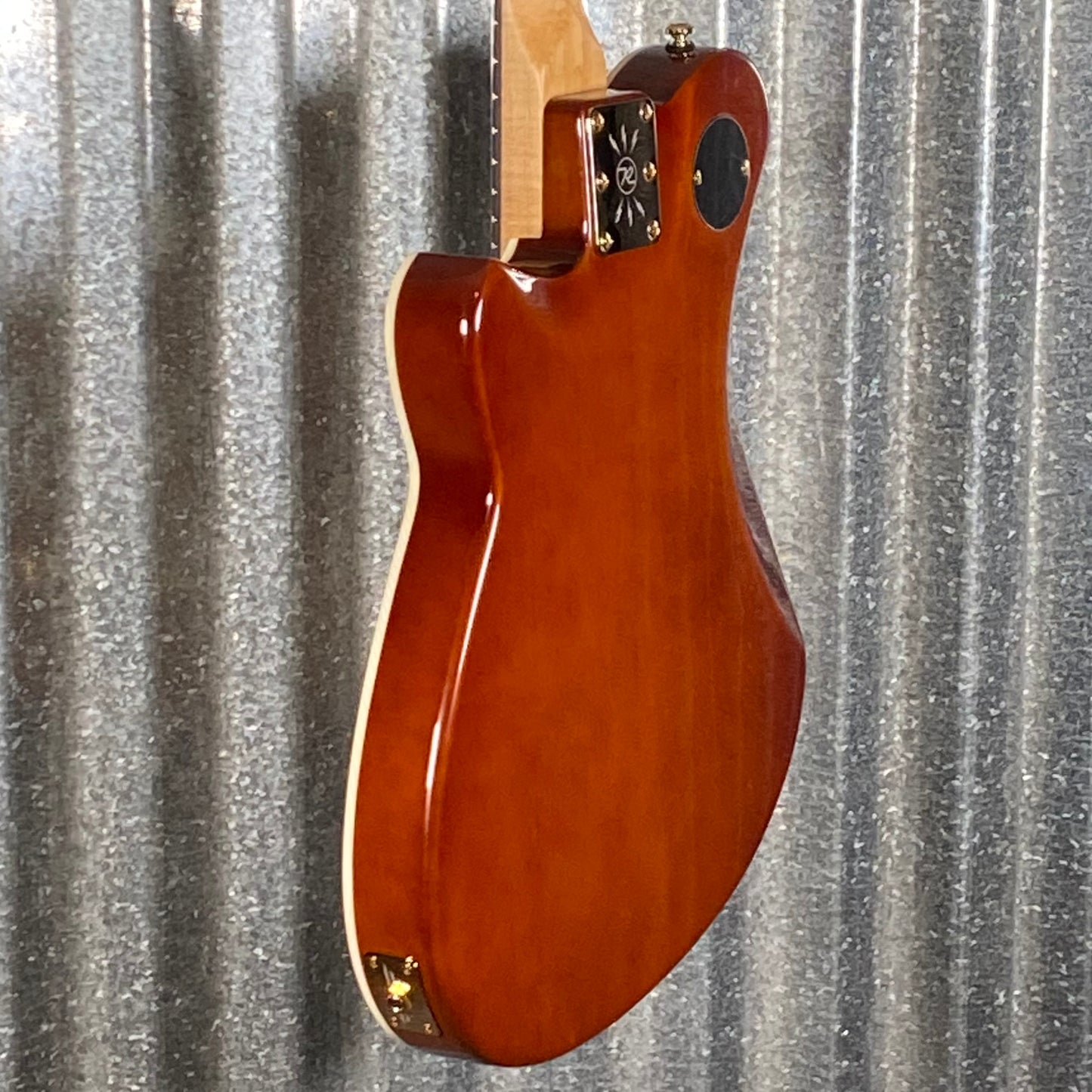 Reverend Charger RA FM Coffee Burst Flame Guitar #67638