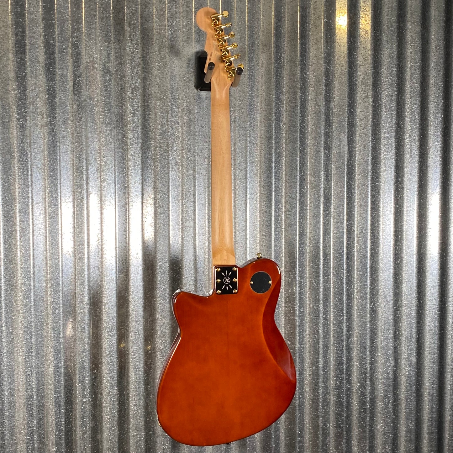 Reverend Charger RA FM Coffee Burst Flame Guitar #67638
