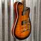 Reverend Charger RA FM Coffee Burst Flame Guitar #67638