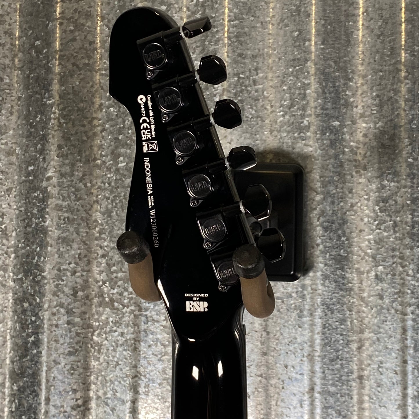 ESP LTD TE-200 Gloss Black Guitar LTE200BLK #0260 Used