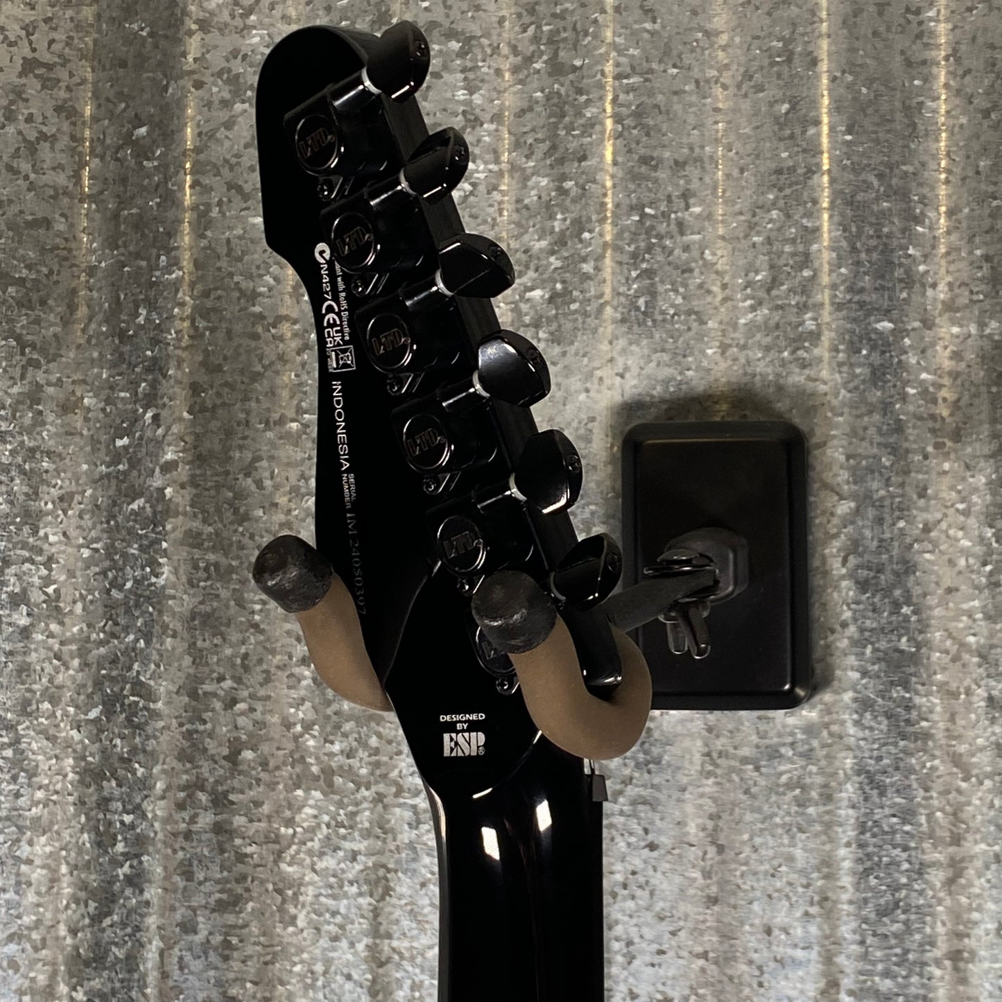 ESP LTD TE-200 Gloss Black Guitar LTE200BLK #0397 Used