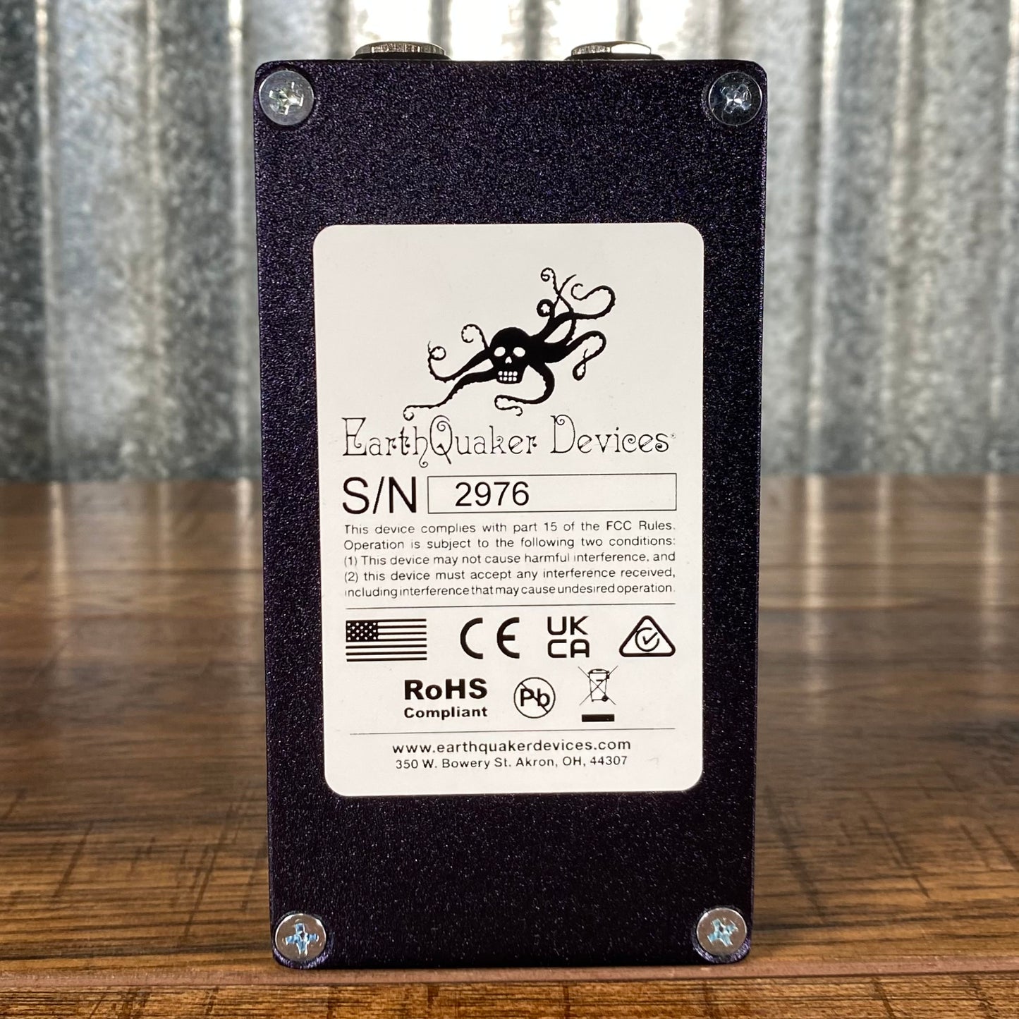 Earthquaker Devices EQD Fuzz Master General Legacy Reissue
Octave Fuzz Blaster Guitar Effect Pedal