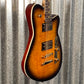 Reverend Charger RA FM Coffee Burst Flame Guitar #65930