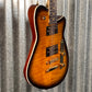 Reverend Charger RA FM Coffee Burst Flame Guitar #67630