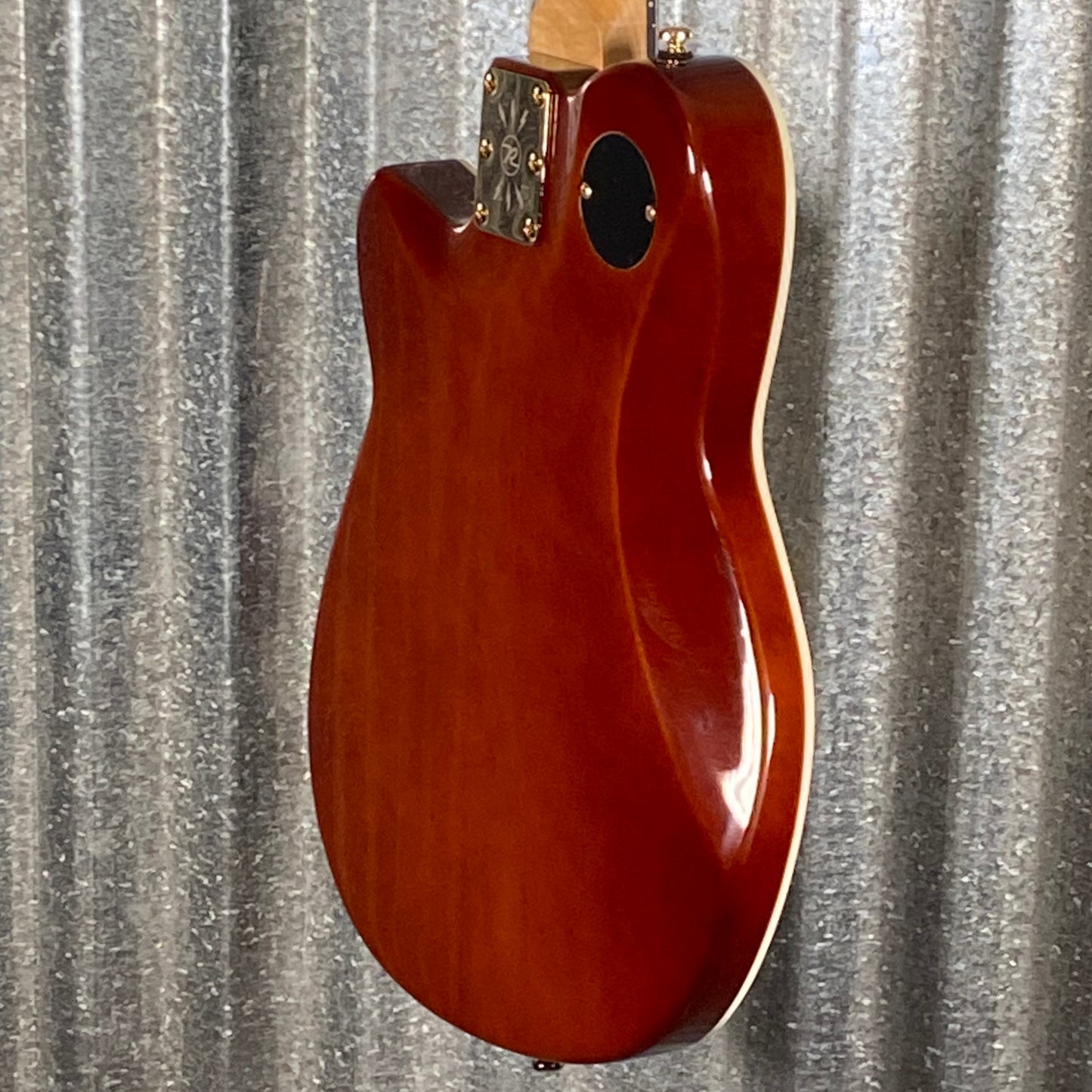 Reverend Charger RA FM Coffee Burst Flame Guitar #67637