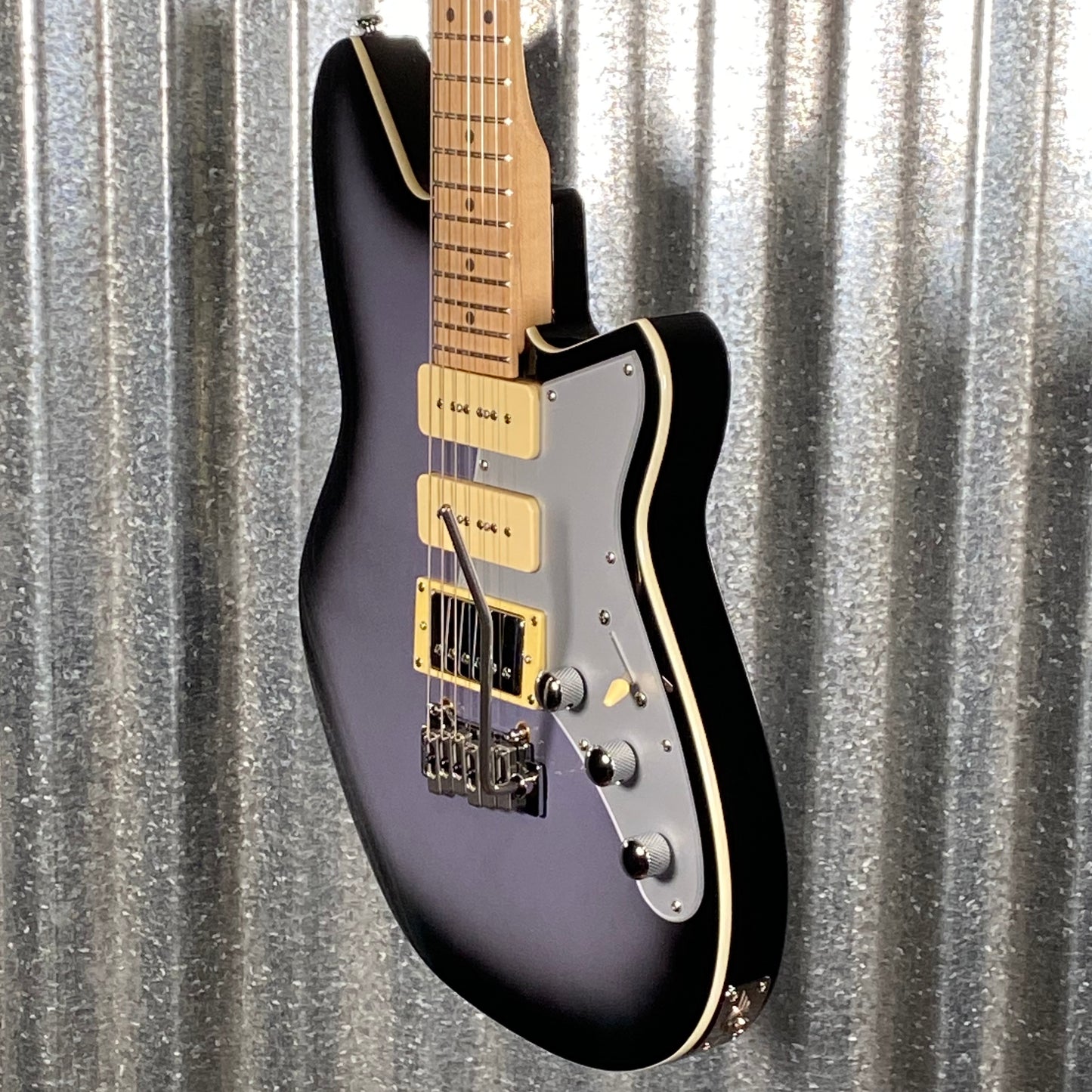 Reverend Six Gun HPP Periwinkle Burst Guitar #60305