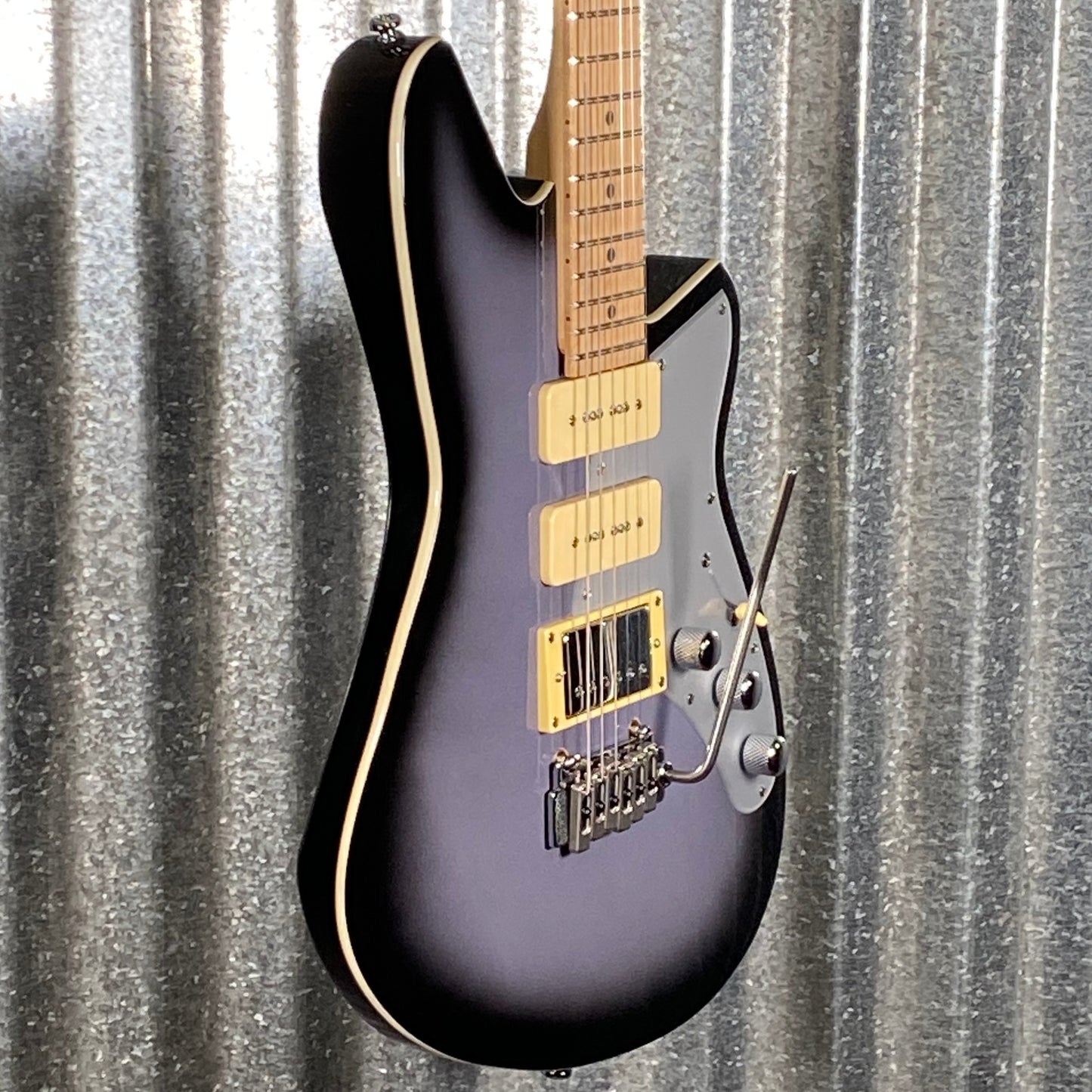 Reverend Six Gun HPP Periwinkle Burst Guitar #60305