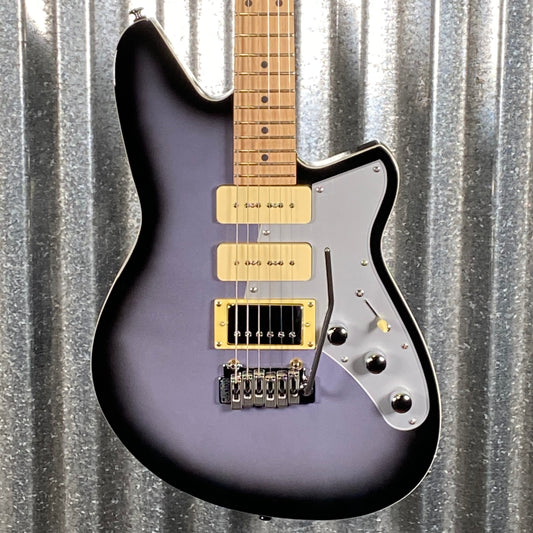 Reverend Six Gun HPP Periwinkle Burst Guitar #60305