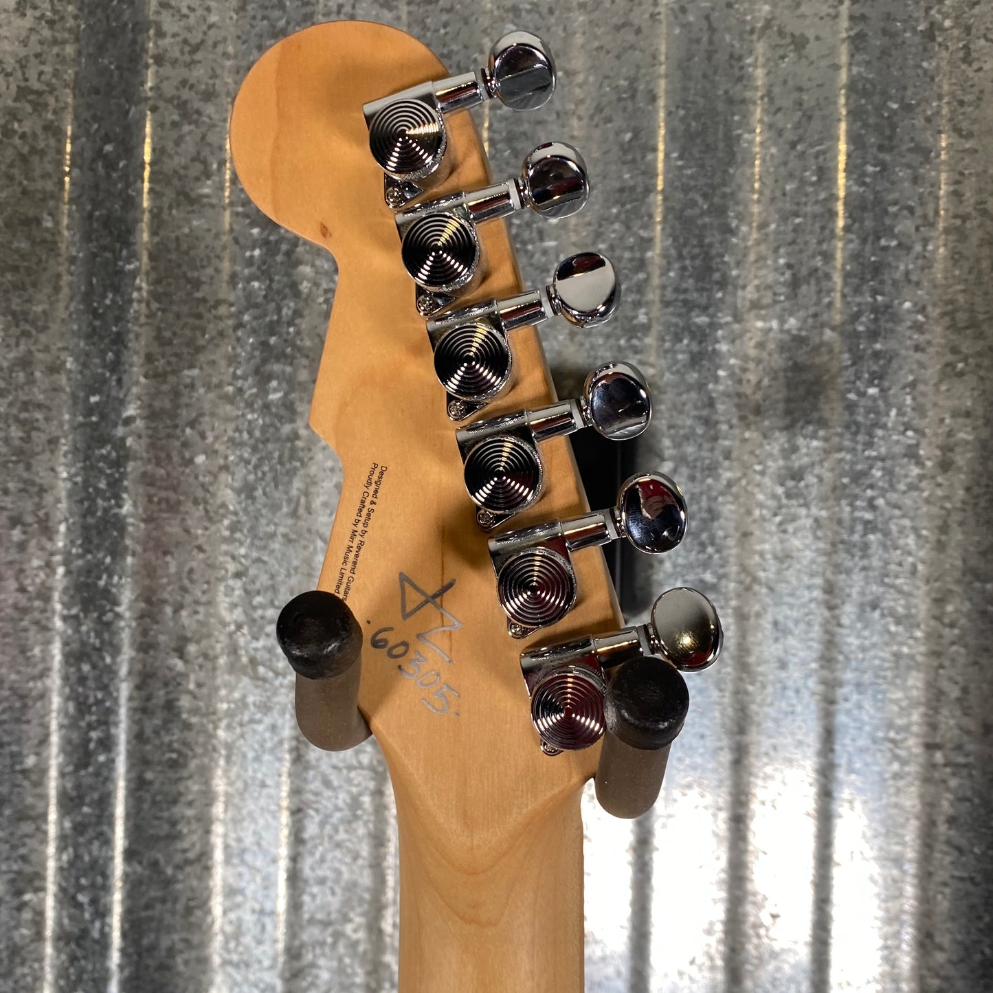 Reverend Six Gun HPP Periwinkle Burst Guitar #60305