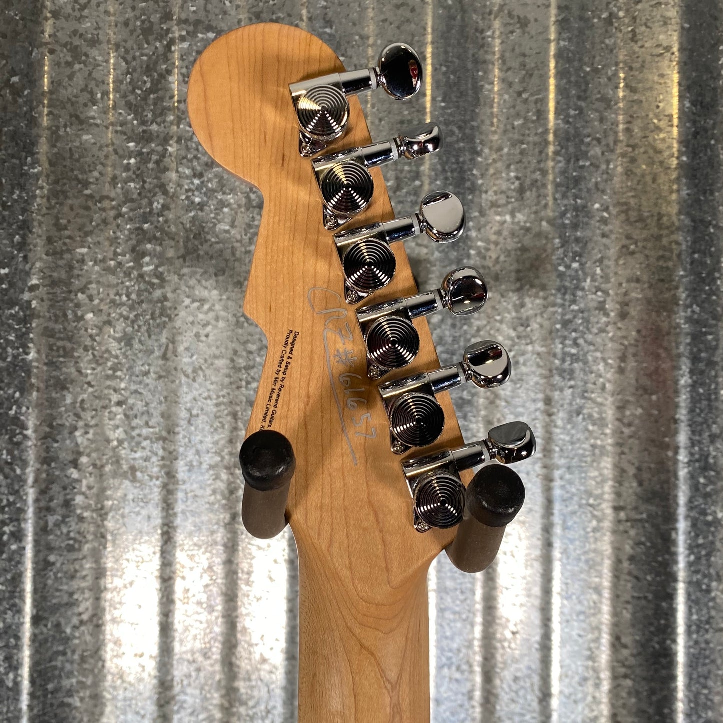 Reverend Six Gun HPP Periwinkle Burst Guitar #61657