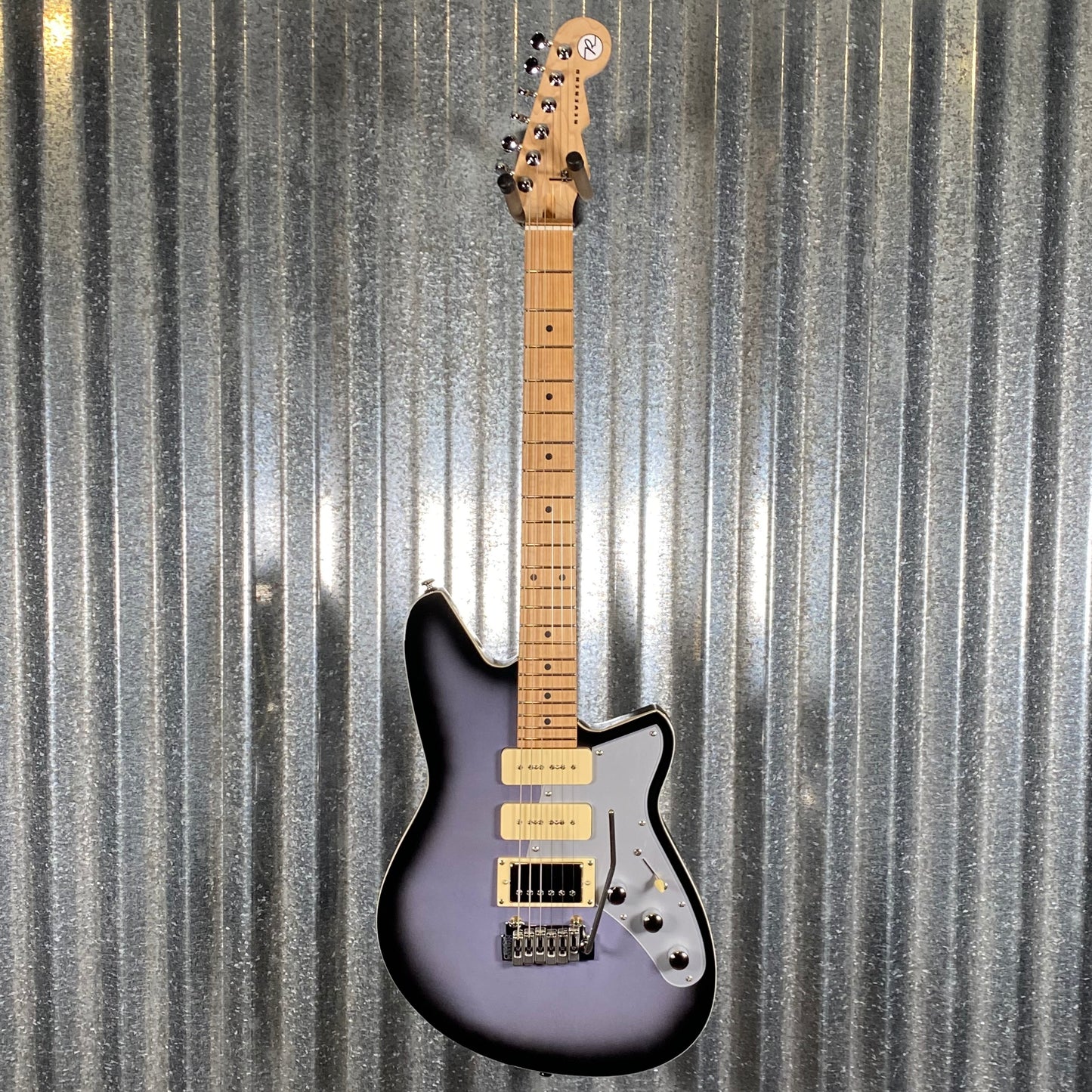 Reverend Six Gun HPP Periwinkle Burst Guitar #60289 Blem