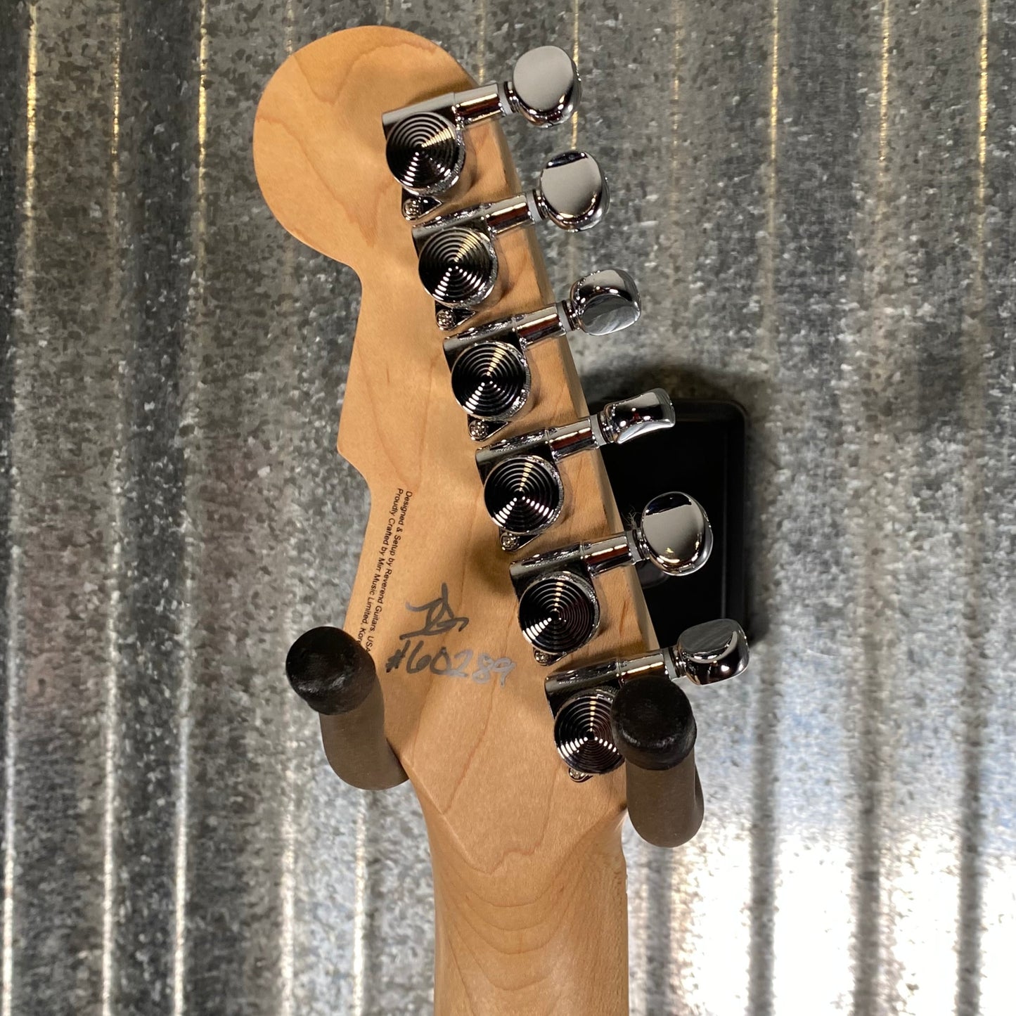 Reverend Six Gun HPP Periwinkle Burst Guitar #60289 Blem