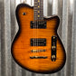 Reverend Charger RA FM Coffee Burst Flame Guitar #67635