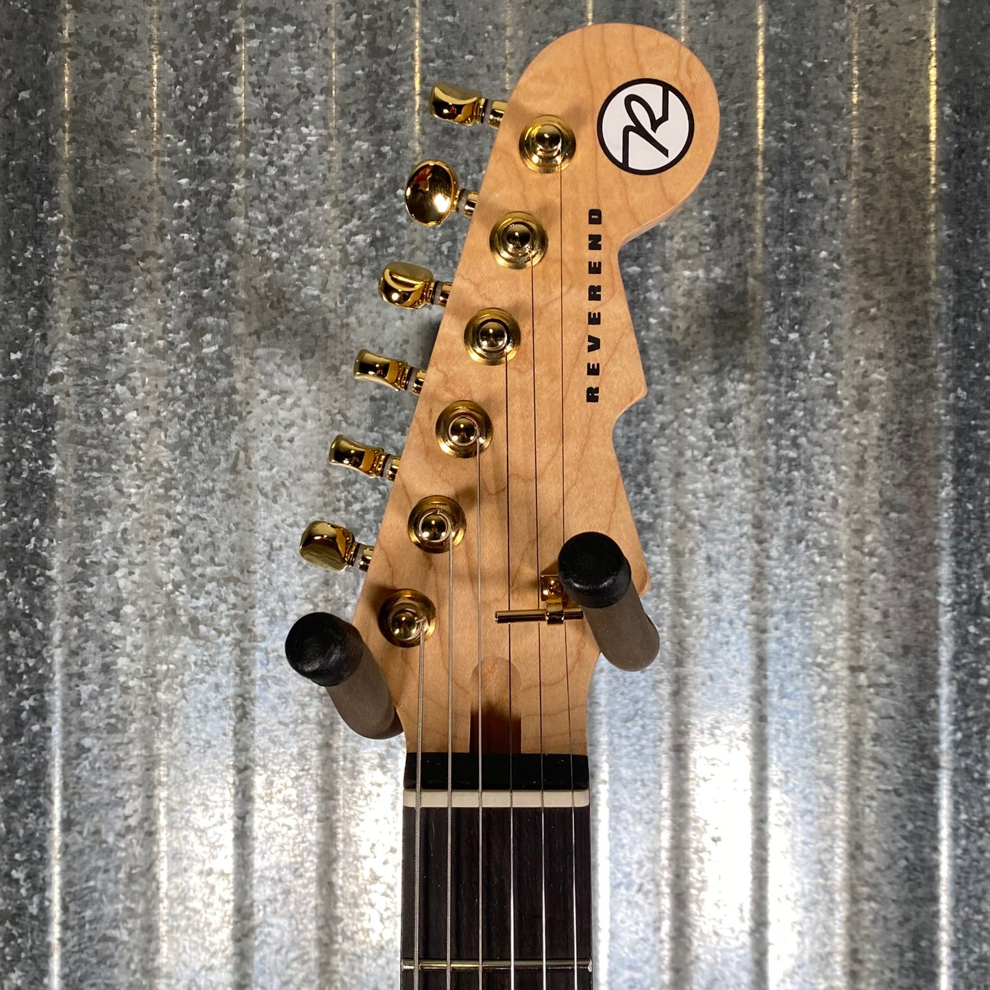 Reverend Charger RA FM Coffee Burst Flame Guitar #67635