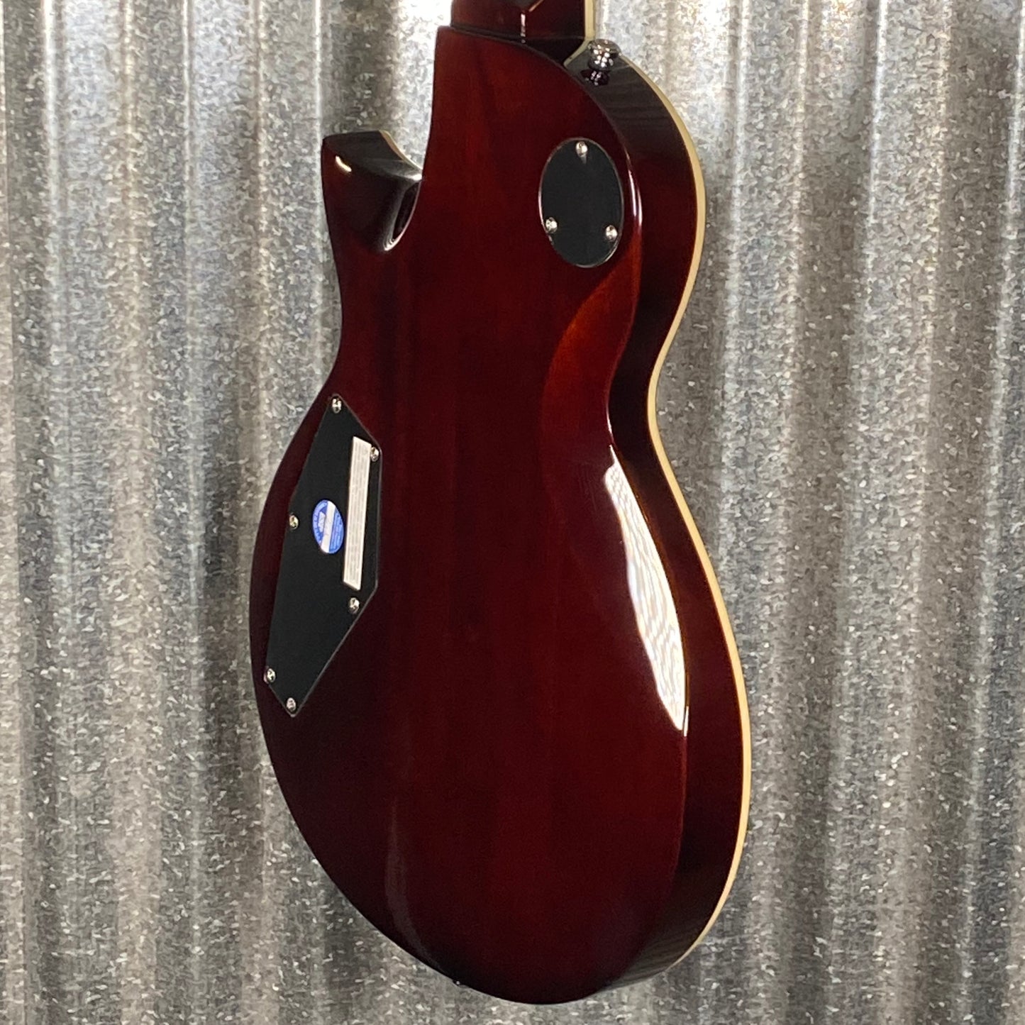 ESP LTD EC-256 Flame Dark Brown Sunburst Guitar LEC256FMDBSB #0677 Used