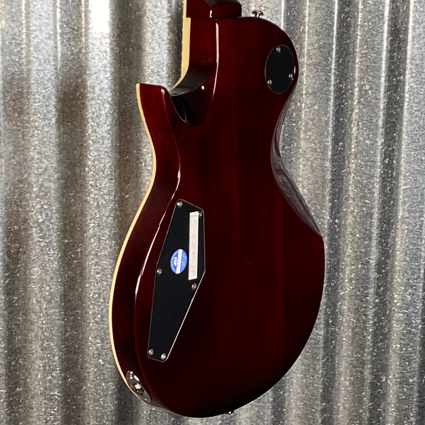 ESP LTD EC-256 Flame Dark Brown Sunburst Guitar LEC256FMDBSB #0677 Used