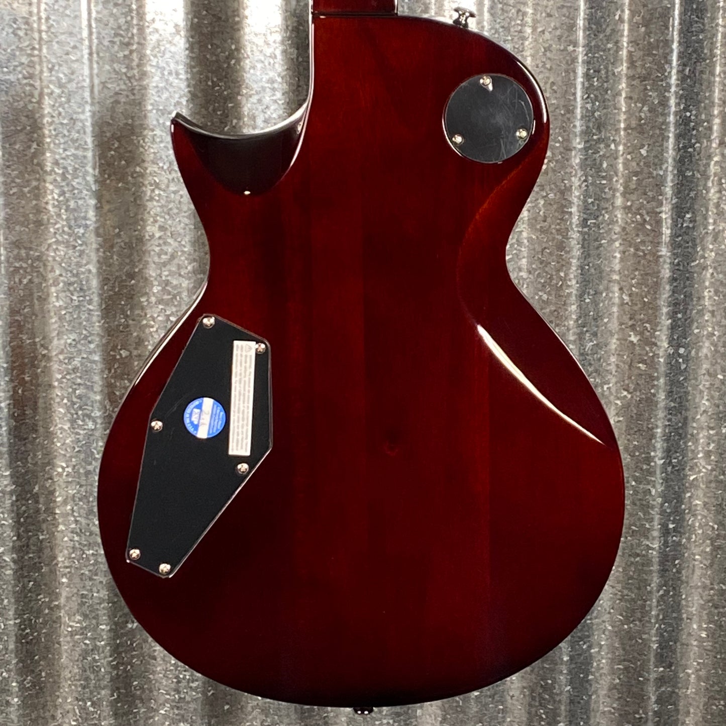 ESP LTD EC-256 Flame Dark Brown Sunburst Guitar LEC256FMDBSB #0677 Used