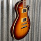 ESP LTD EC-256 Flame Dark Brown Sunburst Guitar LEC256FMDBSB #0677 Used