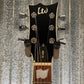 ESP LTD EC-256 Flame Dark Brown Sunburst Guitar LEC256FMDBSB #0677 Used
