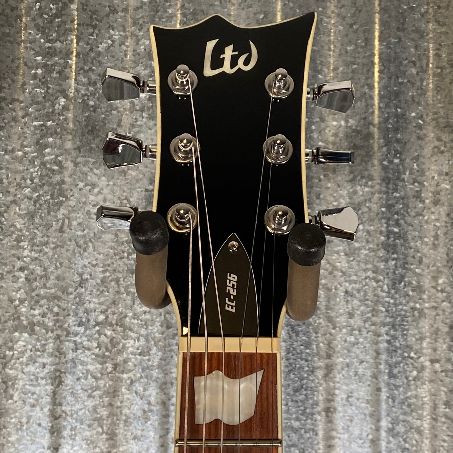 ESP LTD EC-256 Flame Dark Brown Sunburst Guitar LEC256FMDBSB #0677 Used