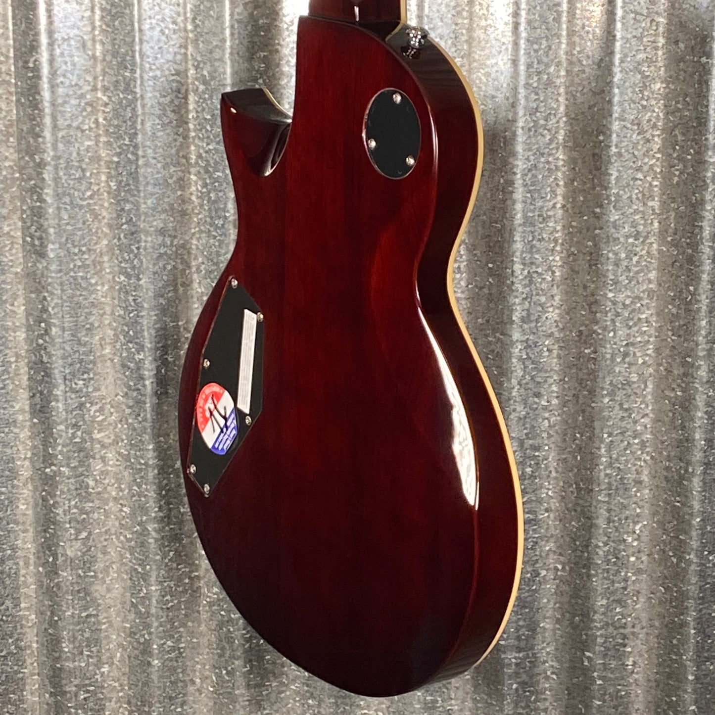 ESP LTD EC-256 Flame Dark Brown Sunburst Guitar LEC256FMDBSB #2893 Used