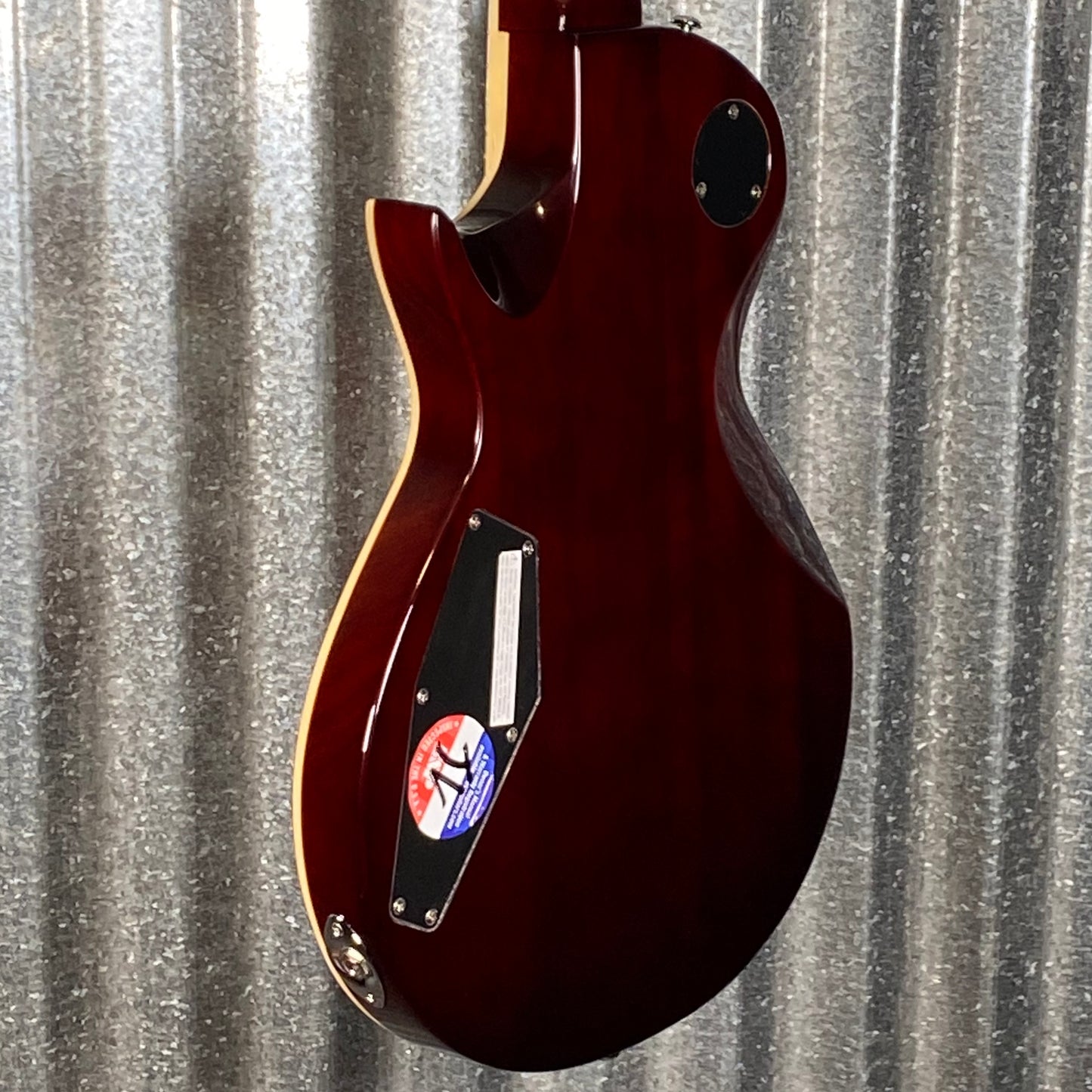 ESP LTD EC-256 Flame Dark Brown Sunburst Guitar LEC256FMDBSB #2893 Used