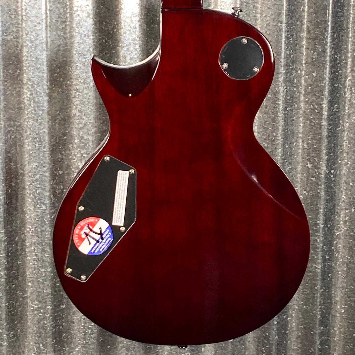 ESP LTD EC-256 Flame Dark Brown Sunburst Guitar LEC256FMDBSB #2893 Used