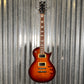 ESP LTD EC-256 Flame Dark Brown Sunburst Guitar LEC256FMDBSB #2893 Used