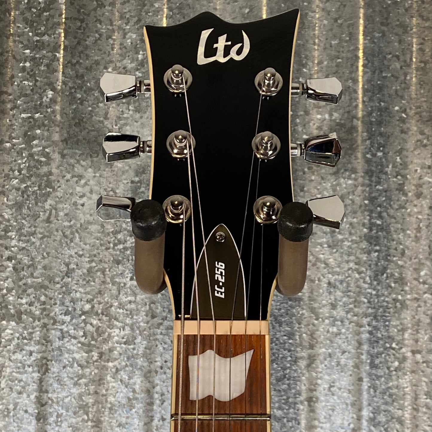 ESP LTD EC-256 Flame Dark Brown Sunburst Guitar LEC256FMDBSB #2893 Used