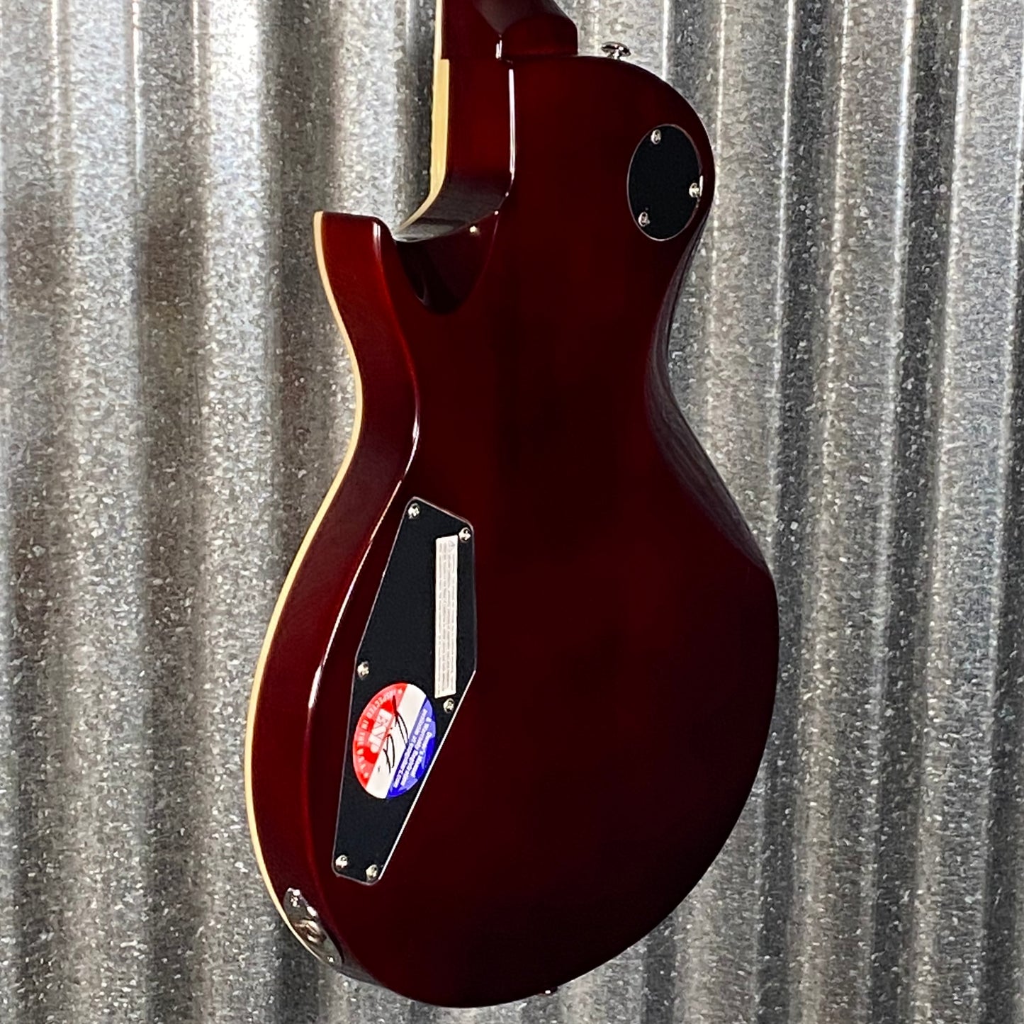 ESP LTD EC-256 Flame Dark Brown Sunburst Guitar LEC256FMDBSB #0670 Used