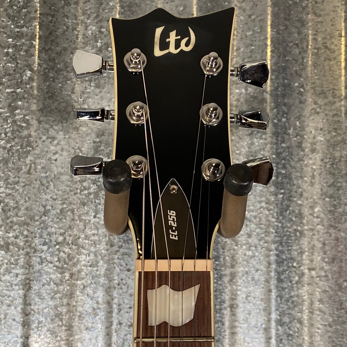 ESP LTD EC-256 Flame Dark Brown Sunburst Guitar LEC256FMDBSB #0670 Used