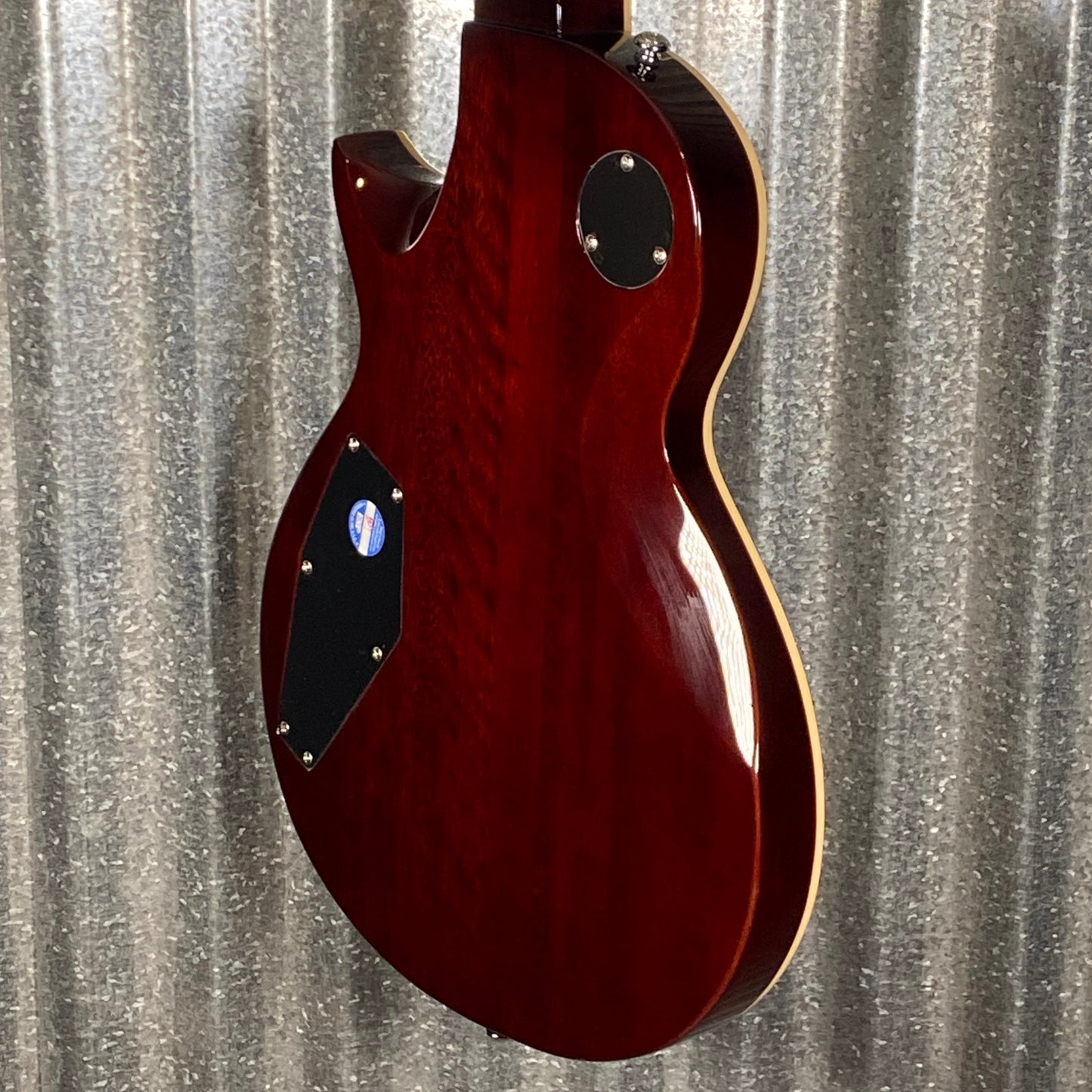 ESP LTD EC-256 Flame Dark Brown Sunburst Guitar LEC256FMDBSB #3005 Used