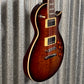 ESP LTD EC-256 Flame Dark Brown Sunburst Guitar LEC256FMDBSB #3005 Used