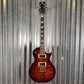 ESP LTD EC-256 Flame Dark Brown Sunburst Guitar LEC256FMDBSB #3005 Used