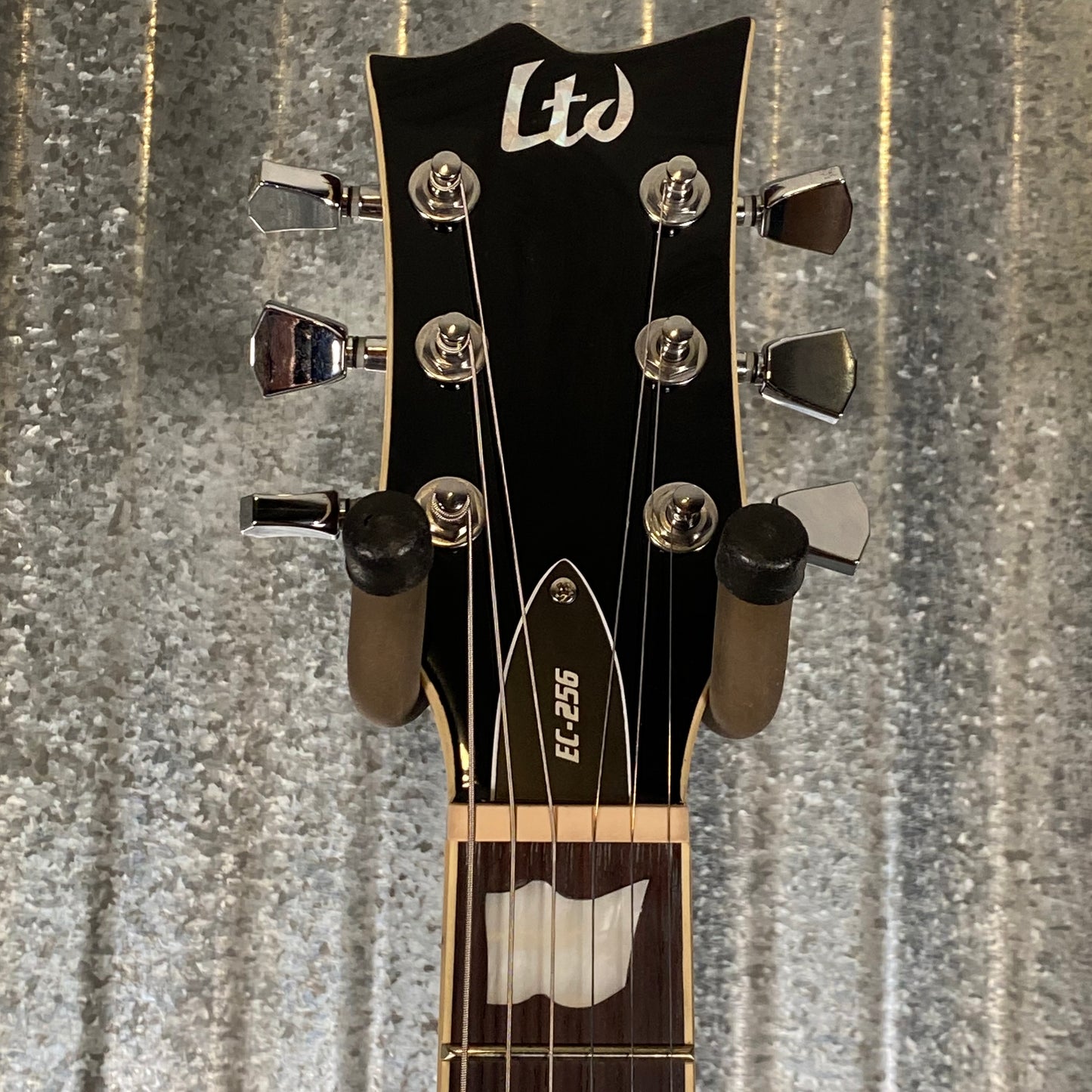 ESP LTD EC-256 Flame Dark Brown Sunburst Guitar LEC256FMDBSB #3005 Used