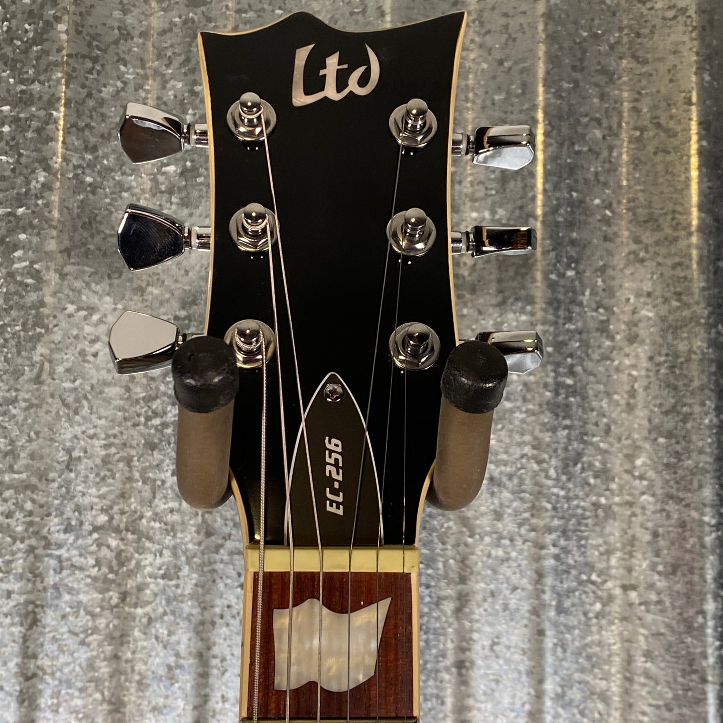 ESP LTD EC-256 Flame Dark Brown Sunburst Guitar LEC256FMDBSB #0426 Used