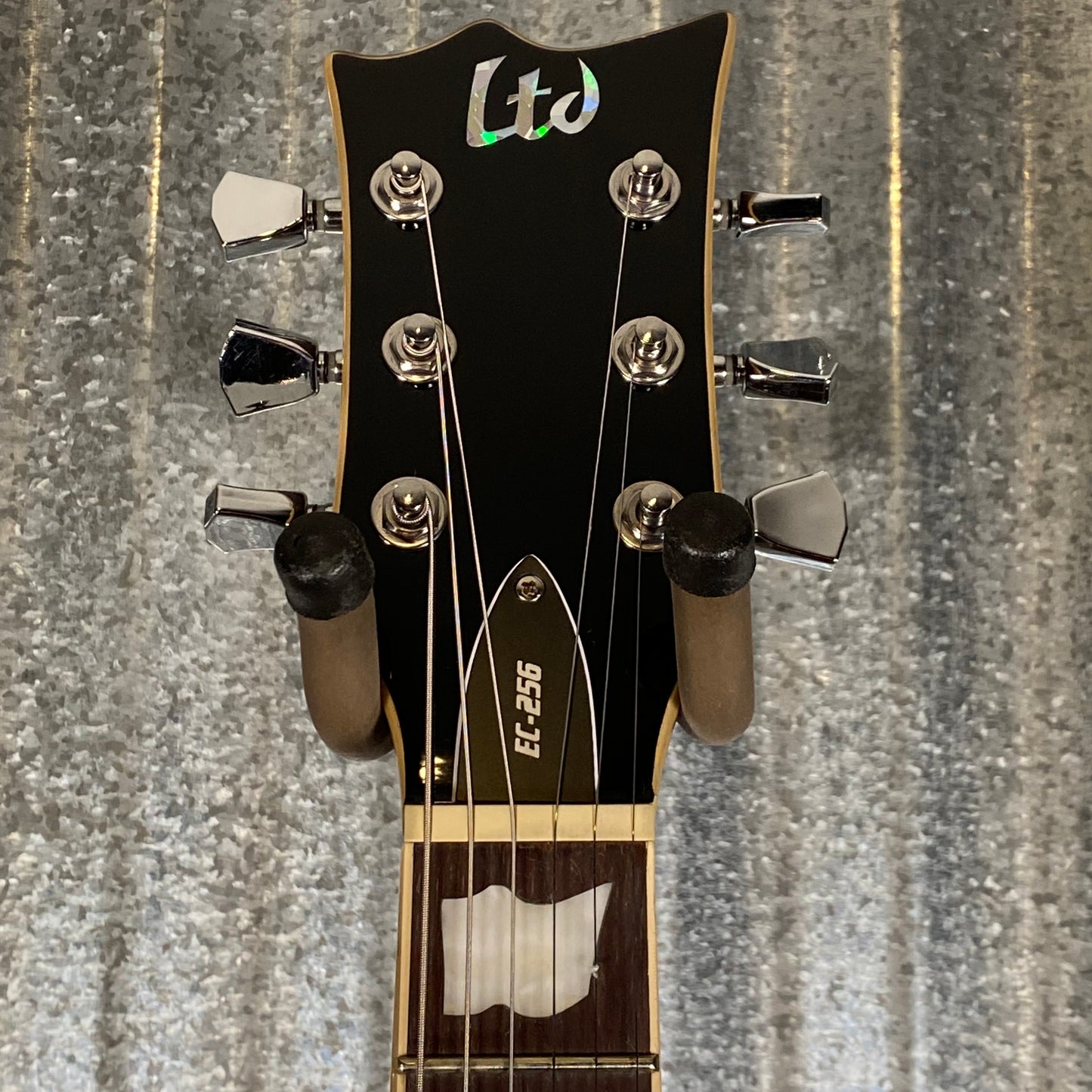 ESP LTD EC-256 Flame Dark Brown Sunburst Guitar LEC256FMDBSB #1460 Used