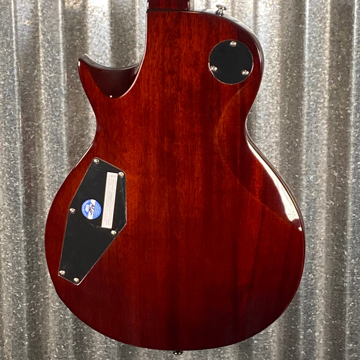 ESP LTD EC-256 Flame Dark Brown Sunburst Guitar LEC256FMDBSB #1831 Used