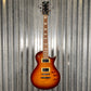ESP LTD EC-256 Flame Dark Brown Sunburst Guitar LEC256FMDBSB #1831 Used